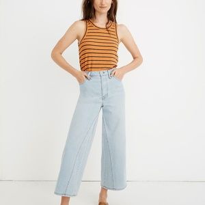 Madewell Wide Leg Crop Jeans SZ 33